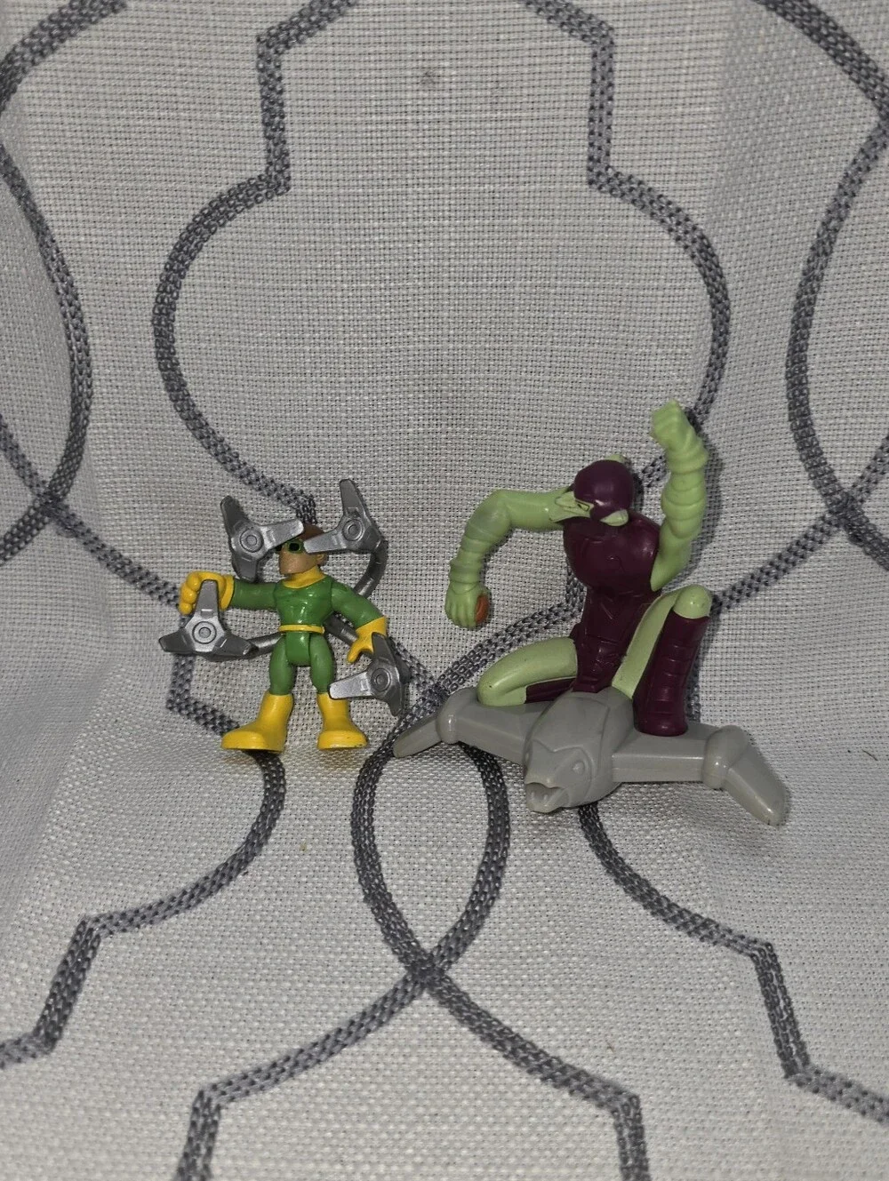 Spider-Man Marvel Miles Morales Green Goblin Dr Octopus & More Lot of 6 Toys